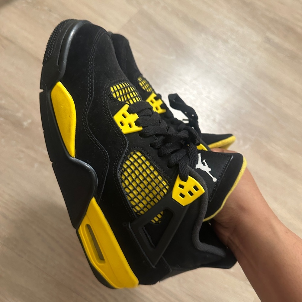 Jordan Kids Sneakers Black Yellow